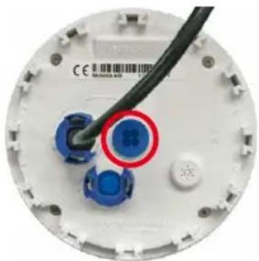Mobotix Q25 - Connecting a Two-Wire MxBus Cable - 1
