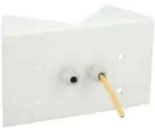Mobotix Q25 - Mounting the Wall Mount to the Corner and Pole Mount - 1