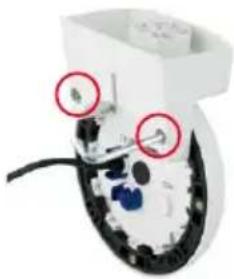 Mobotix Q25 - Converting to a wall mount (simulation of On-Wall set with 10 deg. tilt) - 3
