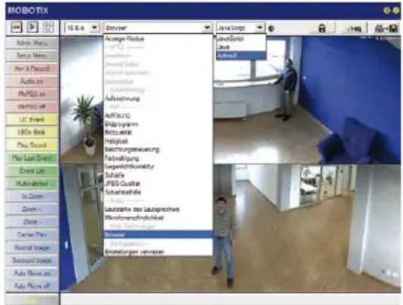 Mobotix Q25 - Operation Using a USB Joystick - 1