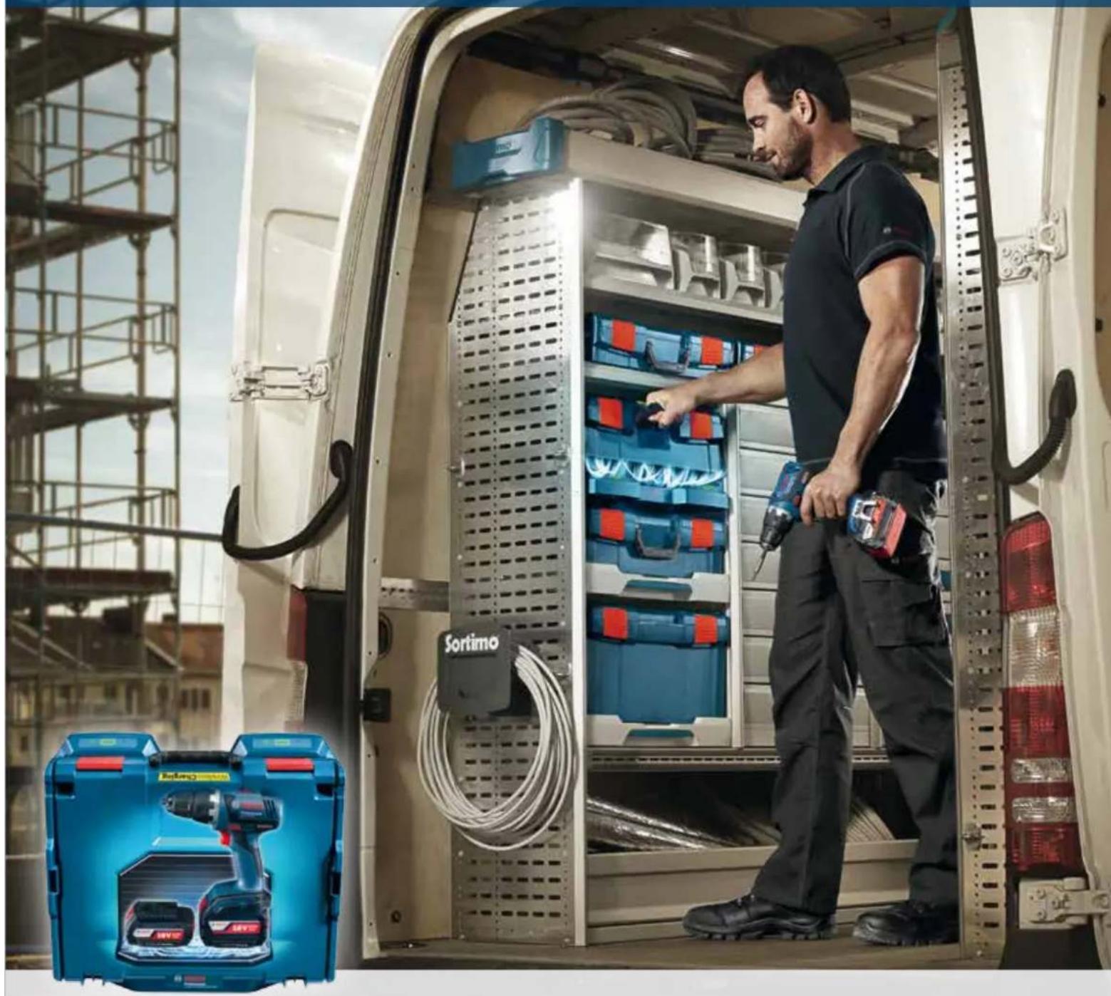 BOSCH Wireless Charging Holster Professional - "Always power ready" - 1