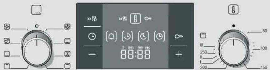 BOSCH HBA23B160R - Bedienfeld - 1