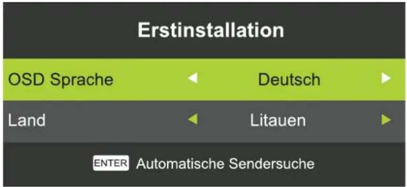 Tristan Auron LED50FullHD - Erstmalige Einstellungen - 1