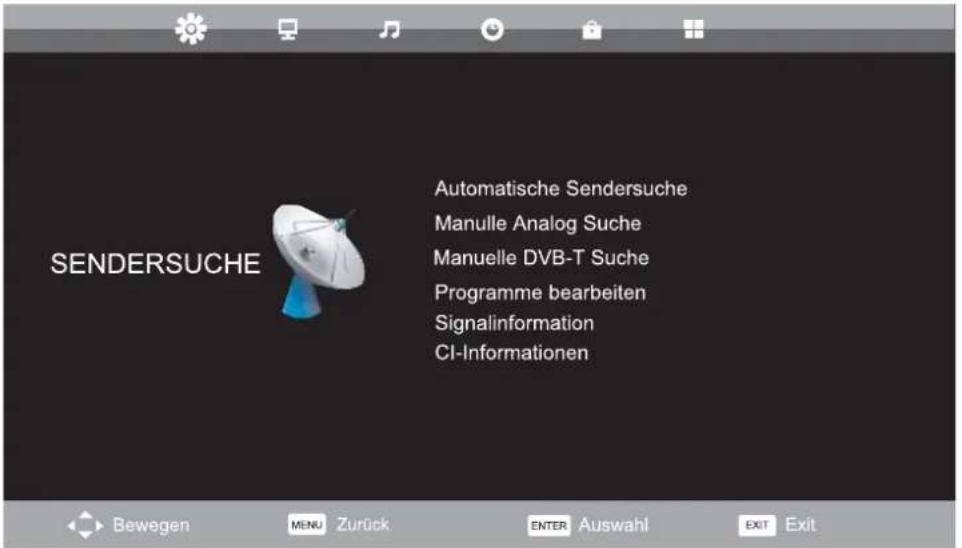 Tristan Auron LED50FullHD - SENDER-MENÜ - 1