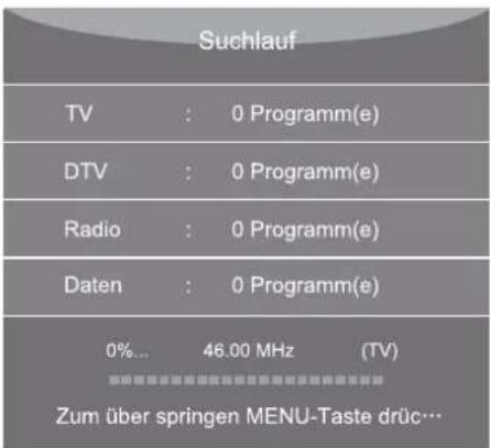Tristan Auron LED50FullHD - Automatische Sendersuche - 1