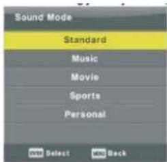 Tristan Auron LED55UltraHD - SOUND-Menü - 2