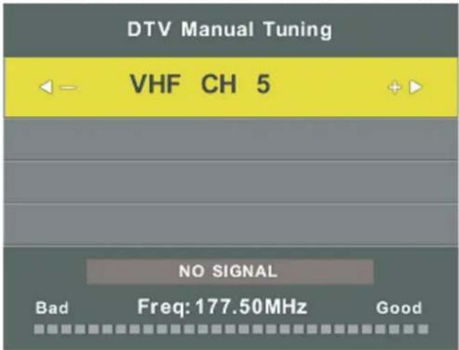 Tristan Auron LED55UltraHD - DTV Manual Tuning - 1