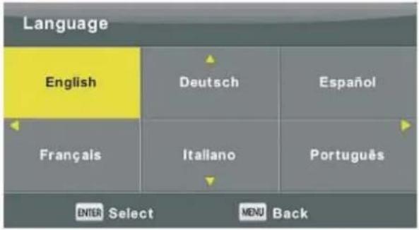 Tristan Auron LED55UltraHD - OSD Language - 1