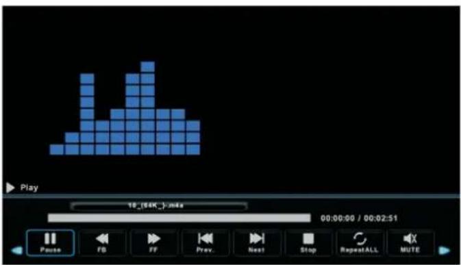 Tristan Auron LED55UltraHD - MUSIC-Menü - 3
