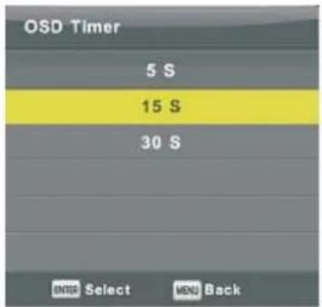 Tristan Auron LED55UltraHD - OSD Timer - 1