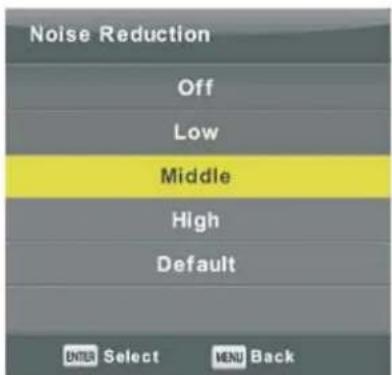 Tristan Auron LED55UltraHD - Noise Reduction - 1