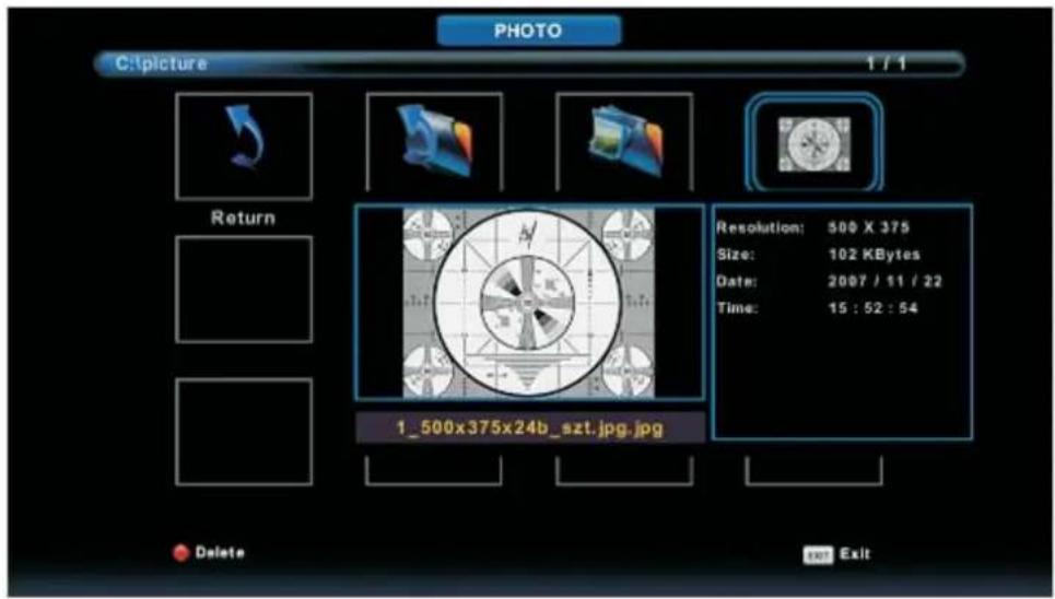 Tristan Auron LED55UltraHD - PHOTO-Menü - 1