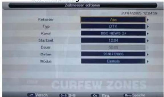 Tristan Auron LED24FullHD - PVR-Einstellungen (Festplattenrekorder) - 4