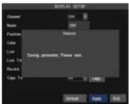 SKYTRONIC 351.115 - Display setup - 3