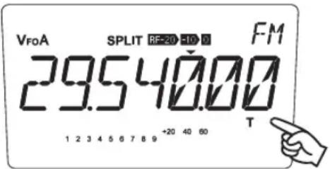 ALINCO DX-SR8E - Einstellung - 1