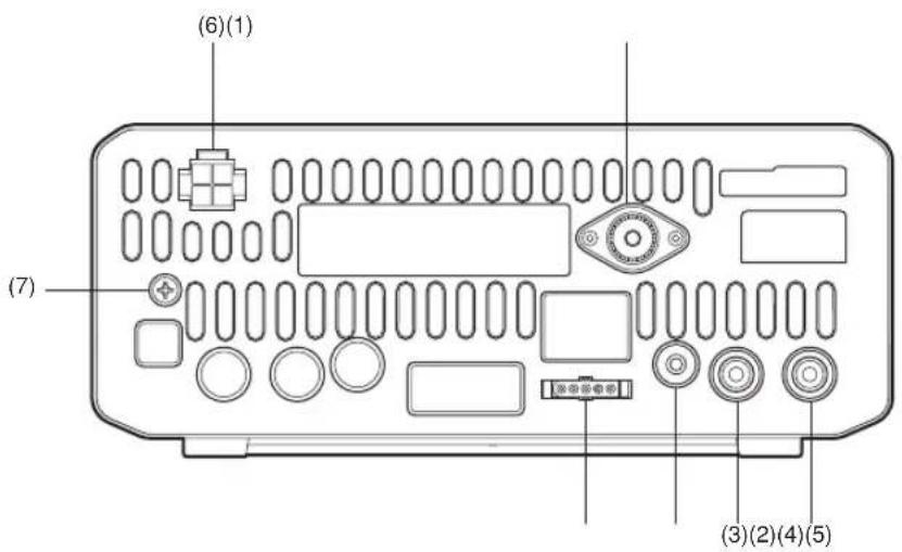 ALINCO DX-SR8E - Rückseite - 1