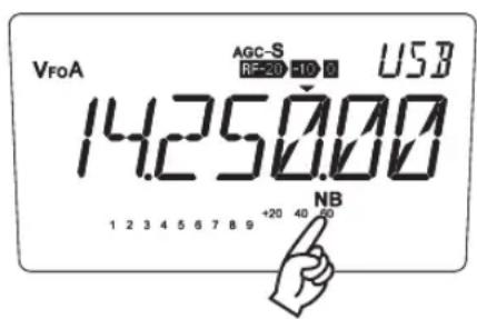 ALINCO DX-SR8E - Störaustaster - 1