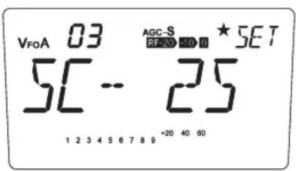 ALINCO DX-SR8E - Programmierbare.Multifunktionstaste. - 4