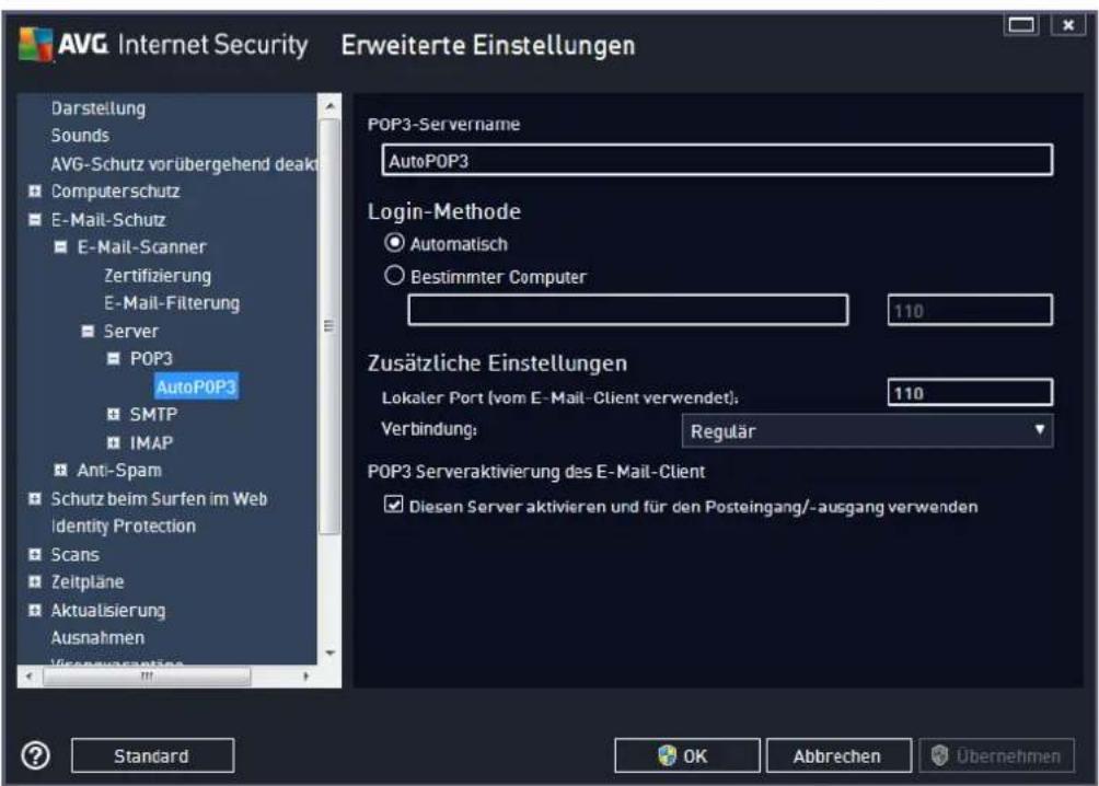 AVG Ultimate 2014 - Berichte über E-Mail-Anhänge - 4