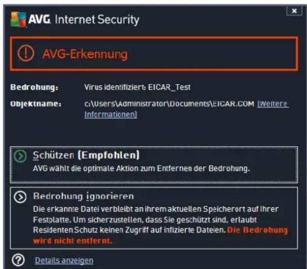 AVG Ultimate 2014 - Online Shield – Ergebnisse - 1