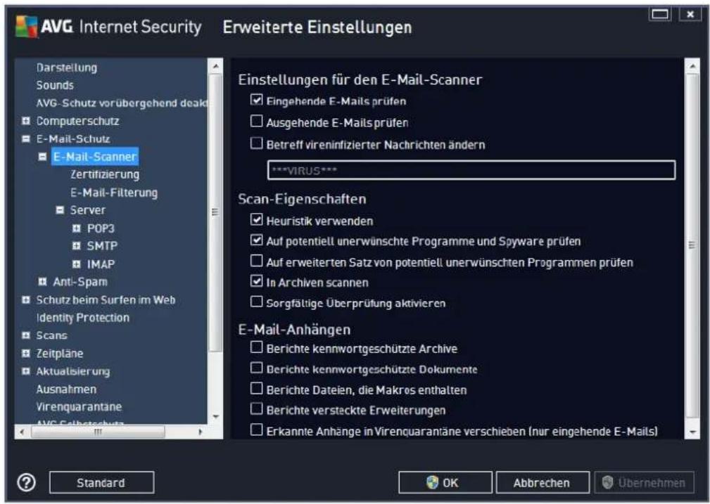 AVG Ultimate 2014 - E-Mail-Scanner - 1