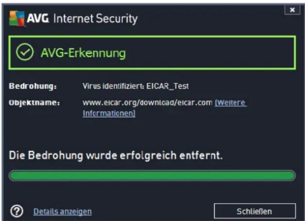 AVG Ultimate 2014 - Eicar-Test - 1