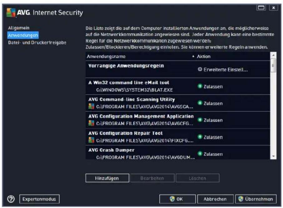 AVG Protection 2014 - Anwendungen - 1