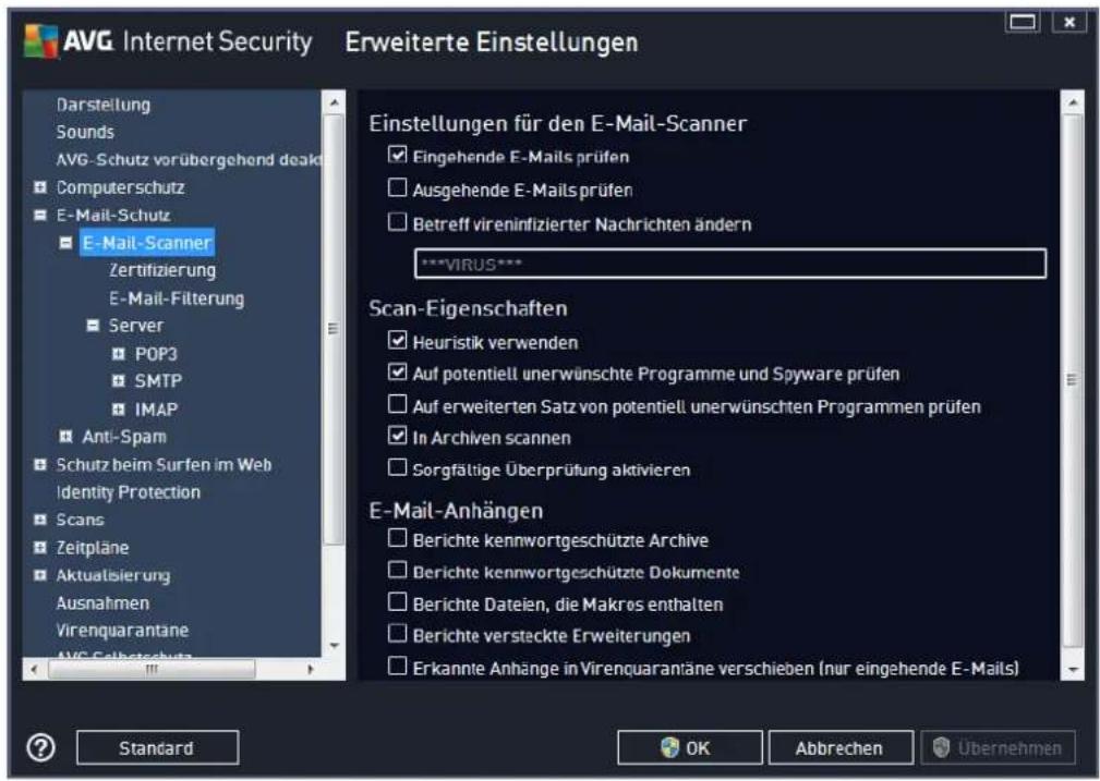 AVG Protection 2014 - E-Mail-Scanner - 1