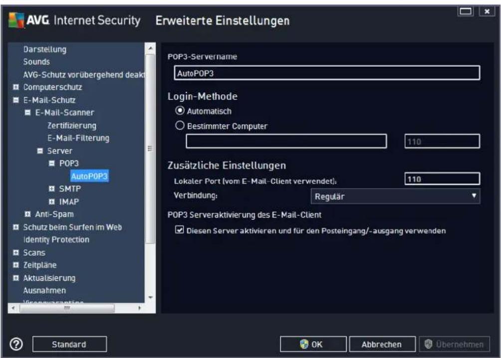AVG Protection 2014 - Berichte über E-Mail-Anhänge - 4
