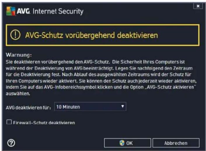 AVG Protection 2014 - So deaktivieren Sie den AVG-Schutz - 1