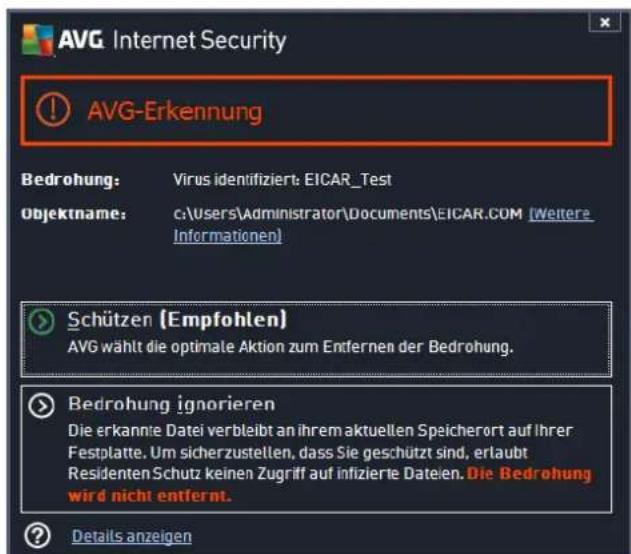 AVG Protection 2014 - Online Shield – Ergebnisse - 1