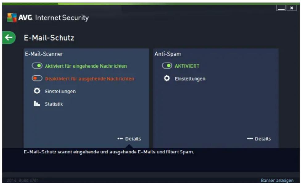 AVG Protection 2014 - E-Mail-Schutz - 1