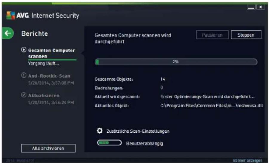AVG Protection 2014 - AVG-Scans - 2