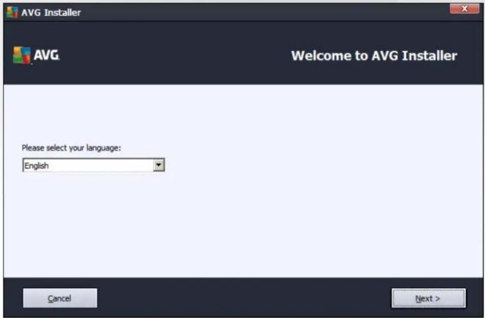 AVG File Server 2014 - Installation Launch - 1