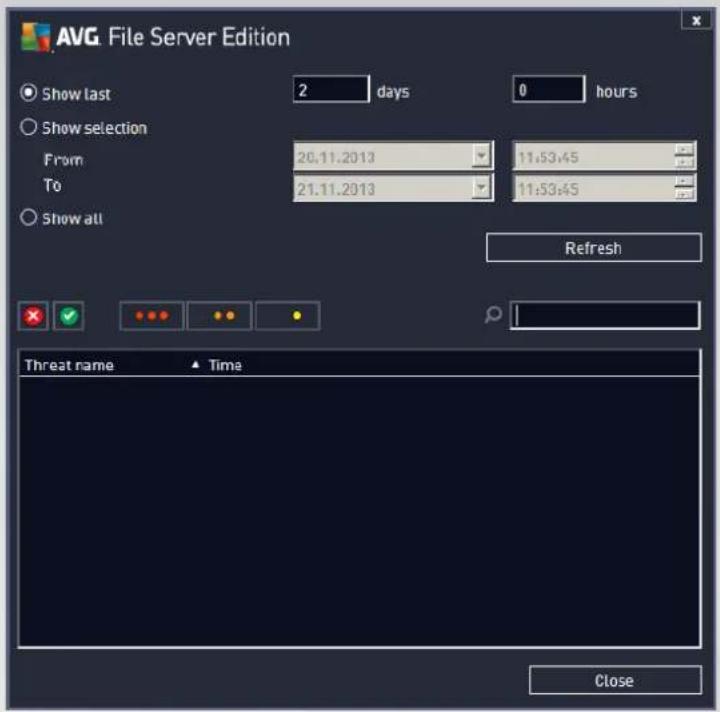 AVG File Server 2014 - - Scan Results - 1
