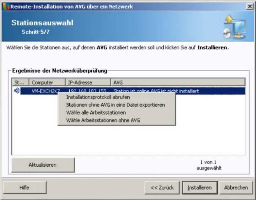 AVG AntiVirus Business Edition 2014 - Eingabe eines IP-Bereichs - 2