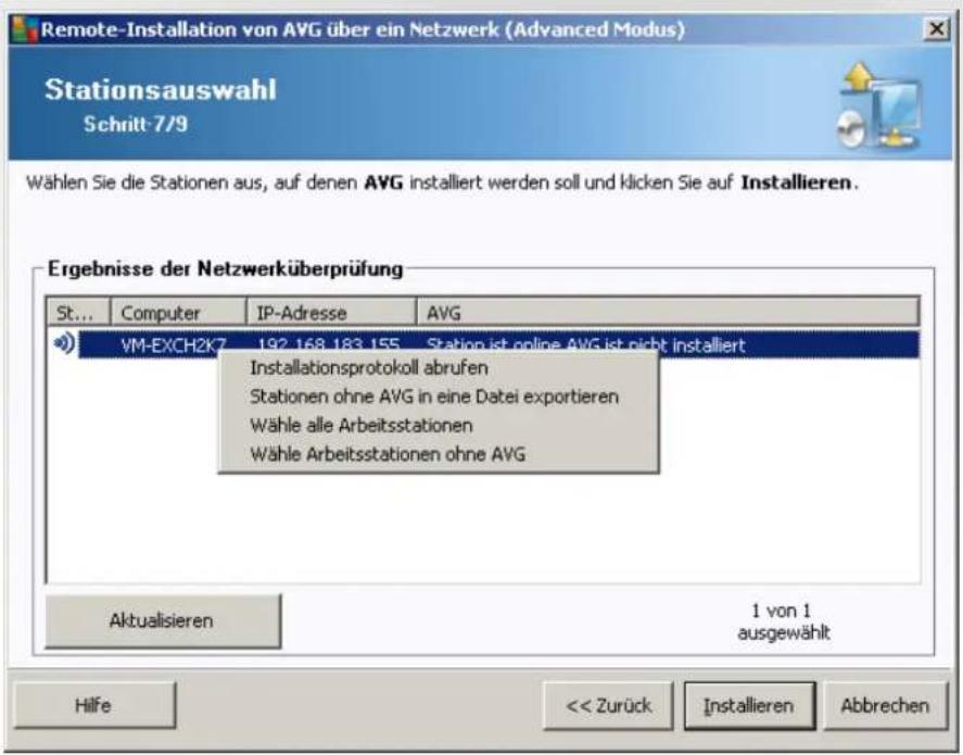 AVG AntiVirus Business Edition 2014 - Auswahl aus dem Active Directory - 1