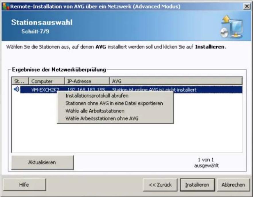 AVG AntiVirus Business Edition 2014 - Eingabe eines IP-Bereichs - 2