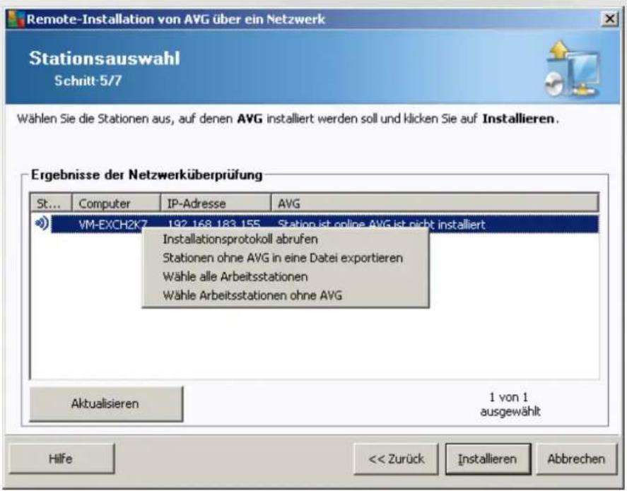 AVG AntiVirus Business Edition 2014 - Auswahl aus dem Active Directory - 1