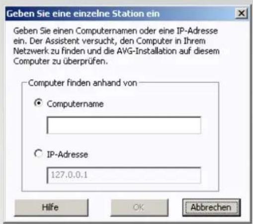AVG AntiVirus Business Edition 2014 - Auswahl einer einzelnen Station - 1