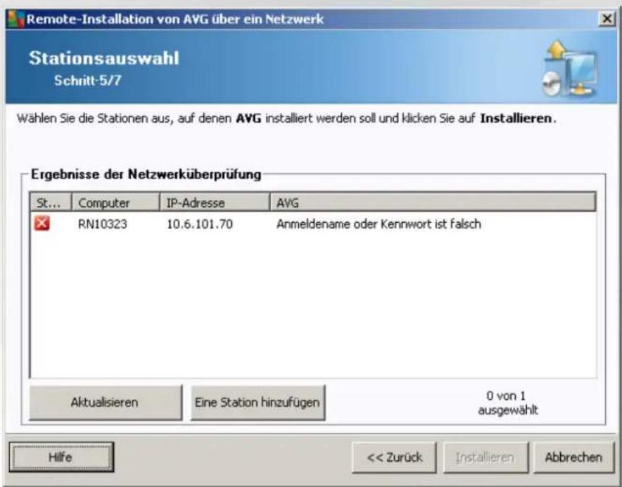 AVG AntiVirus Business Edition 2014 - Remote-Netzwerkinstallation – letzte Schritte - 1