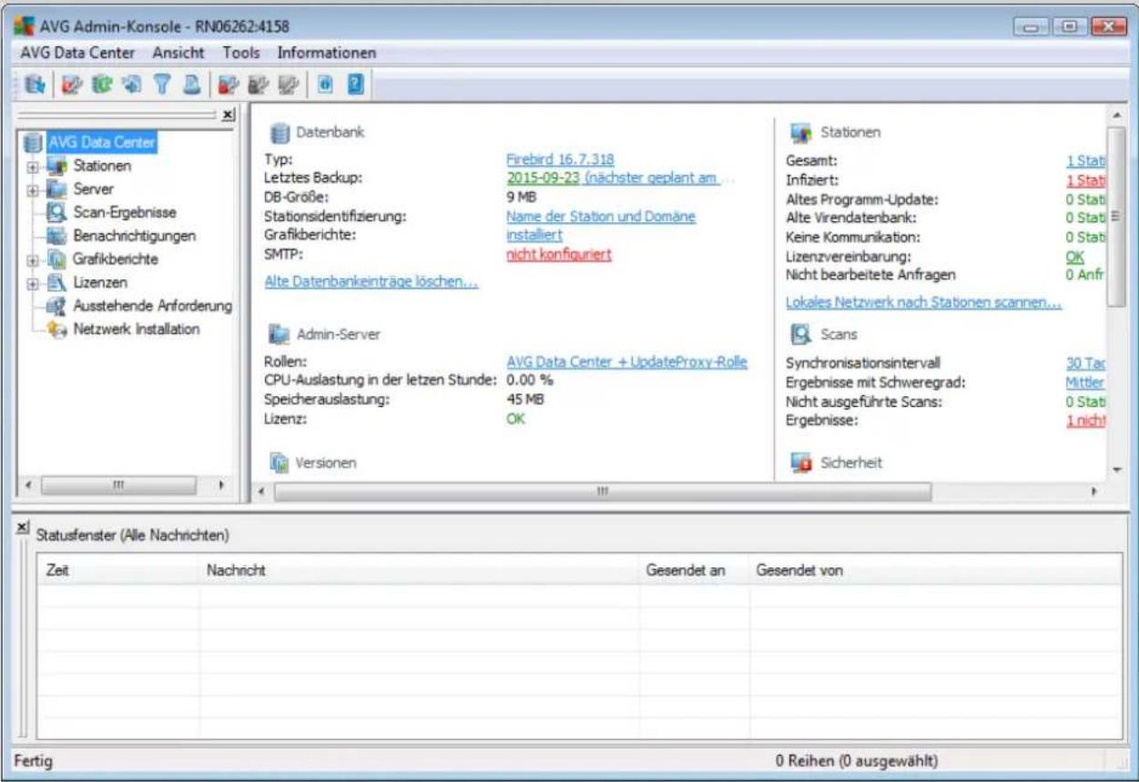AVG AntiVirus Business Edition 2014 - Navigationsbaum - 1