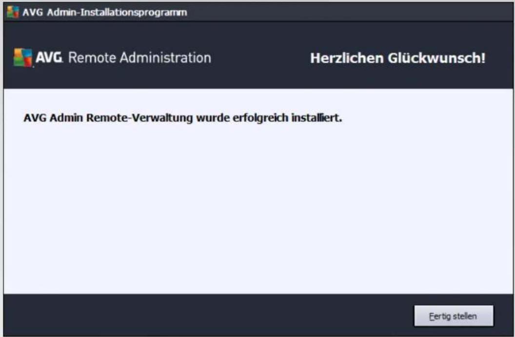 AVG AntiVirus Business Edition 2014 - Installation beendet - 1