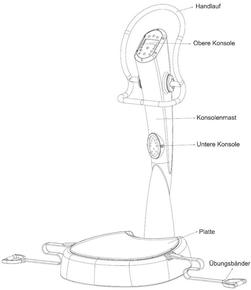 Horizon Fitness V 2000 - PRODUKTÜBERSICHT - 1