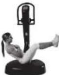 Horizon Fitness V 2000 - AB Mode (ABDOMINAL) - BAUCHTRAINING - 2