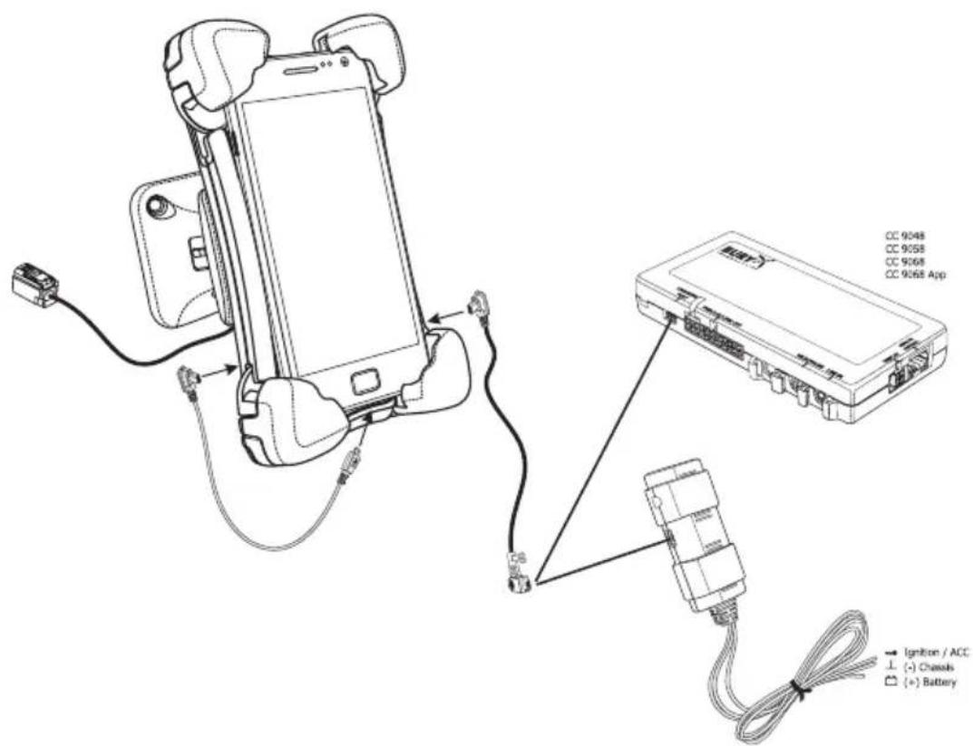 Bury ChargingCradle - Telefon im Halter laden - 1