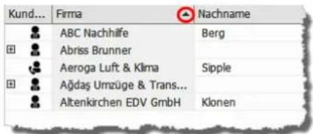 COBRA CRM PRO 2017 - Adressen sortieren - 1
