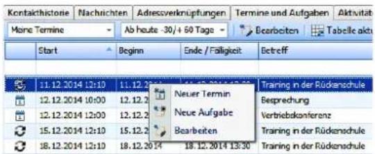 COBRA Adress PLUS 2017 - Mit der Termin-/Aufgabenliste in cobra arbeiten - 6