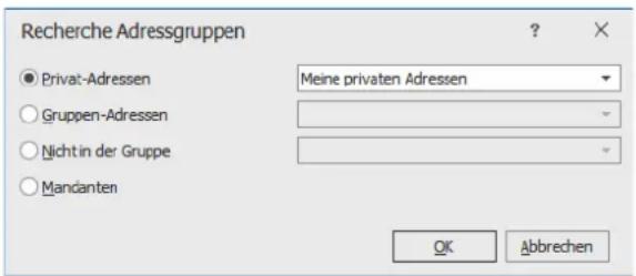 COBRA Adress PLUS 2017 - Adressgruppen recherchieren - 1