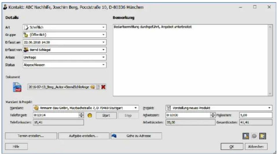 COBRA Adress PLUS 2017 - Neuen Kontakt eintragen - 1